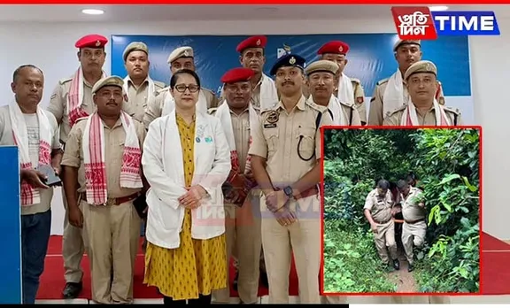 Guwahati Police Team Honoured for Heroic Rescue of Assam Rifles Constable